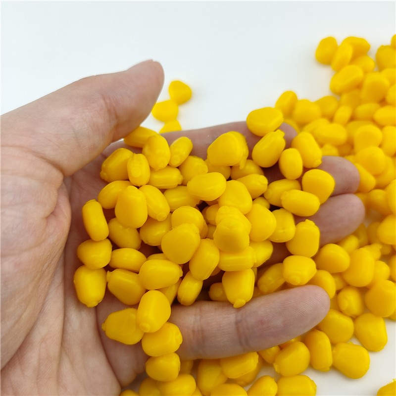 Fishing Lure Soft Plastic - 50 teile/los Künstliche Angeln Mais Schwimm