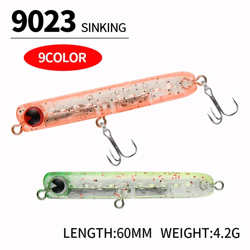 Fishing Lure Jerkbait - 6cm 4,8g Langsam Sinkender Pencil-Angelköder Wobbler