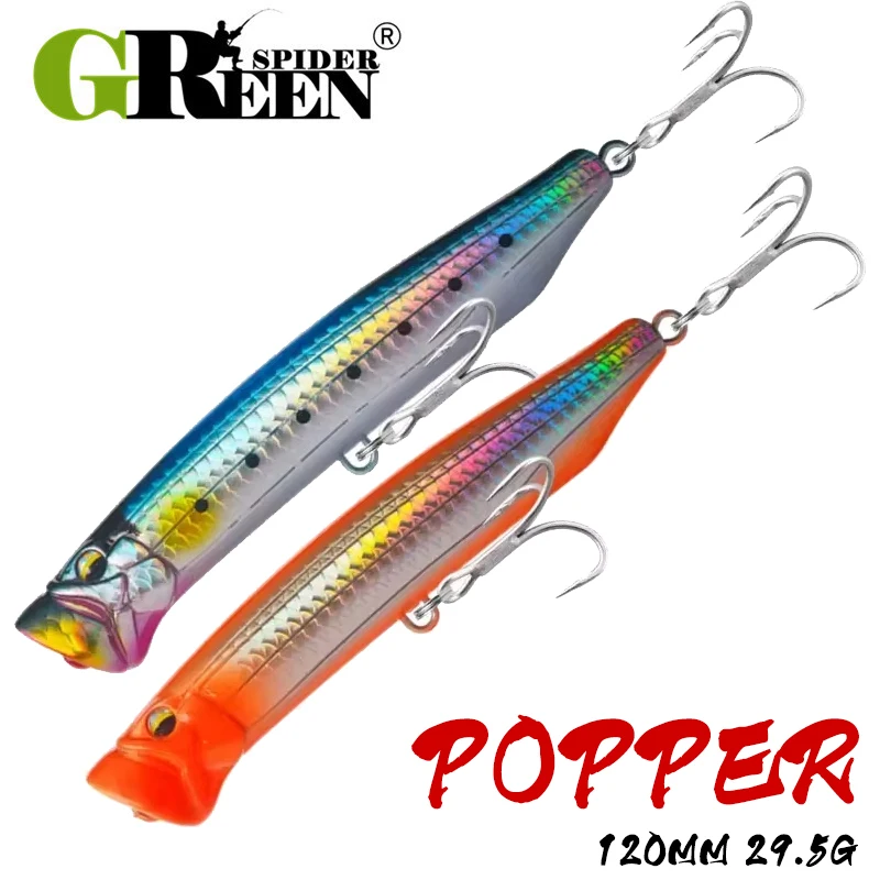 Fishing Lure Buzzbait - GREENSPIDER Neuer 120 mm 29,5 g