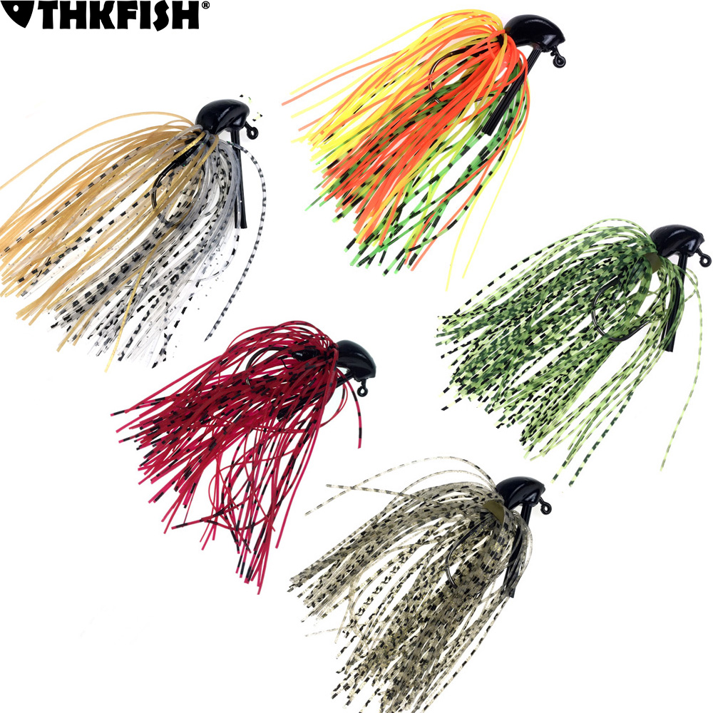 Fishing Lure Buzzbait - THKFISH 5 stücke Jig Angeln Lockt