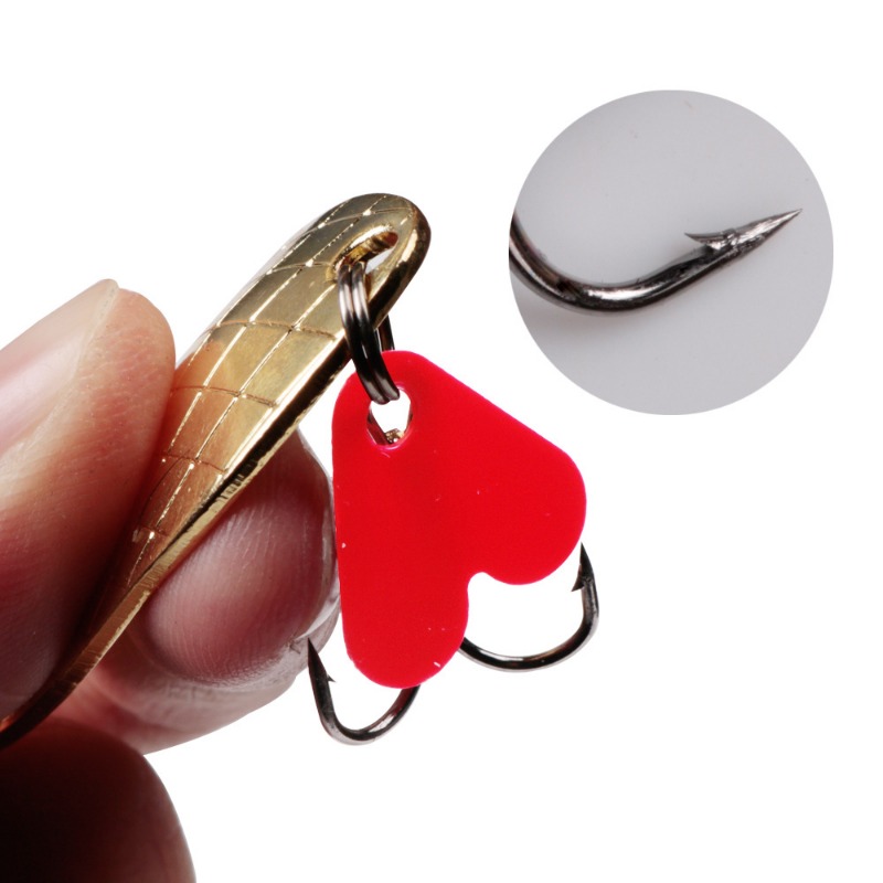 1PCS Metall Jigging Spinner Lö – Fishing Lure Spoon Bewertung und Preis
