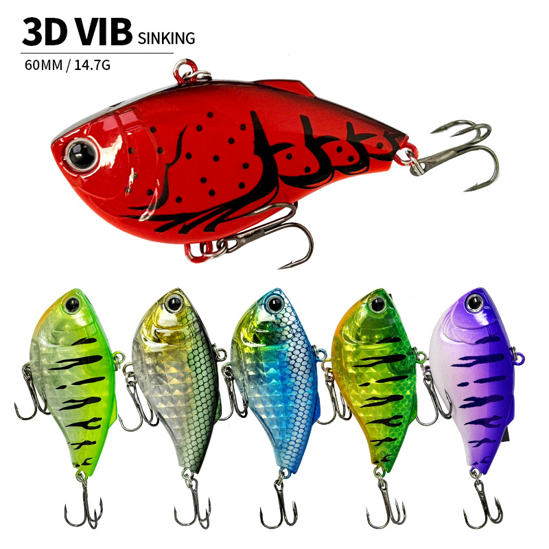 60mm 14,7g Sinkender VIB Angel – Fishing Lure Jerkbait Bewertung und Preis