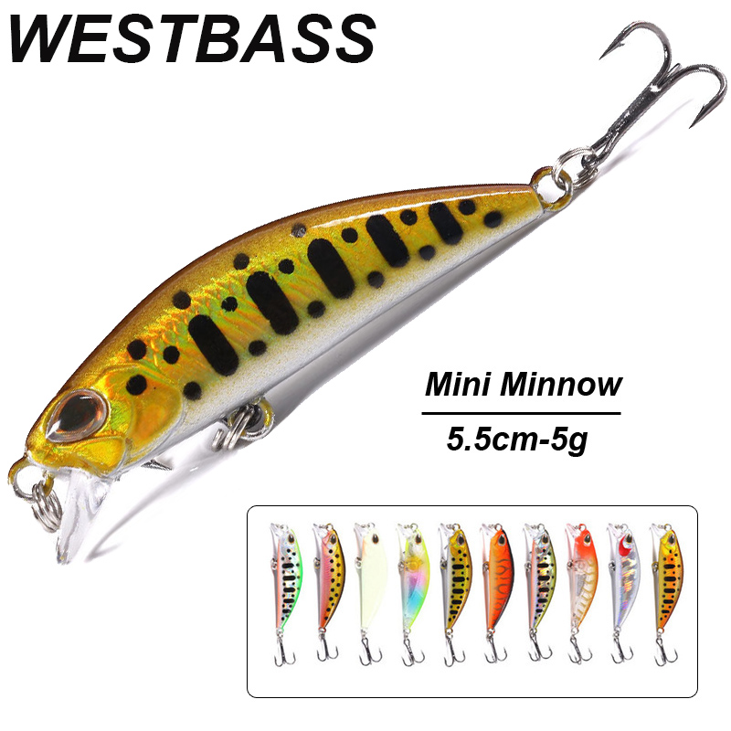 WESTBASS 1PX Micro Minnow Köde – Fishing Lure Spoon Bewertung und Preis