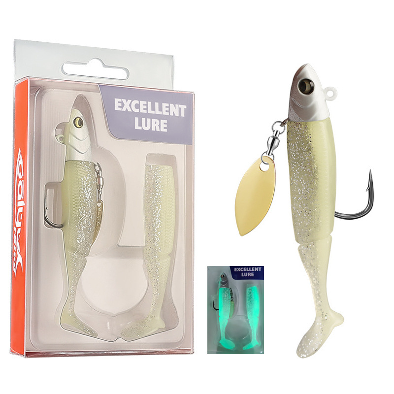 1 Stück Weicher Swimbait Angel – Fishing Lure Spinnerbait Bewertung und Preis