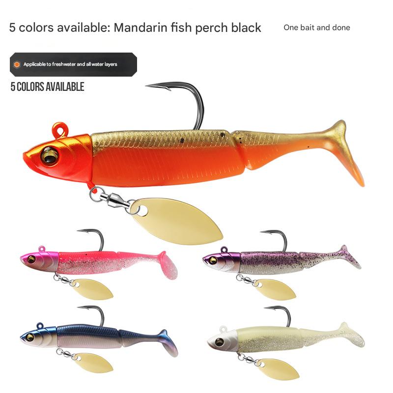 1 Stück Weicher Swimbait Angel – Fishing Lure Spinnerbait Bewertung und Preis