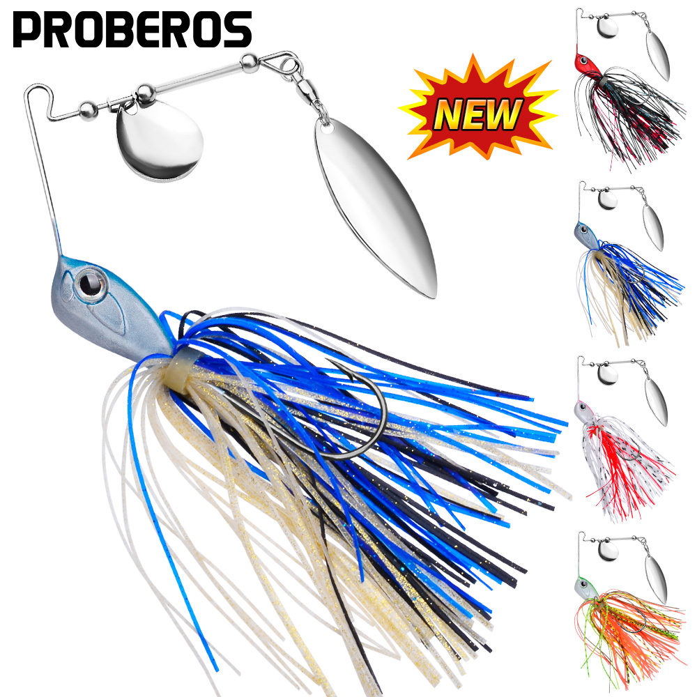 Proberos 10/14g Spinnerbait An – Fishing Lure Blade Bait Bewertung und Preis