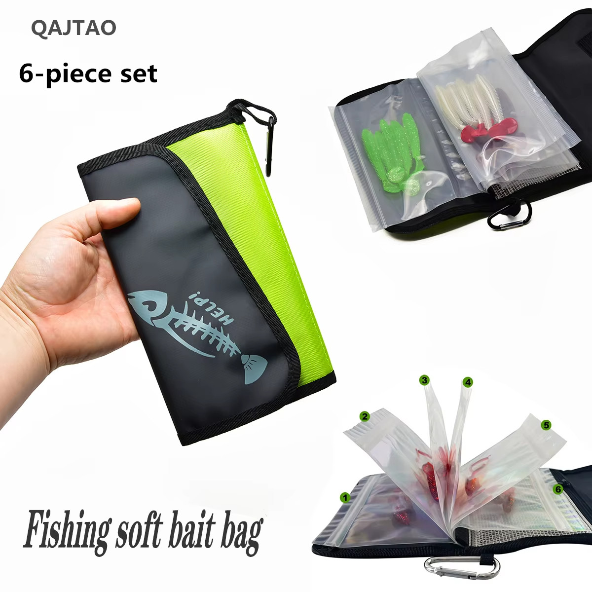 QAJTAO Luya Kunstköder-Tasche  – Fishing Lure Accessories Bewertung und Preis