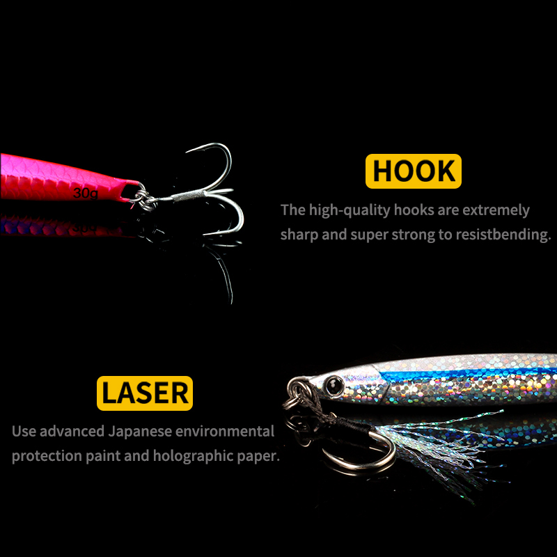 LETOYO Metall-Jig mit Haken 20 – Fishing Lure Spoon Bewertung und Preis