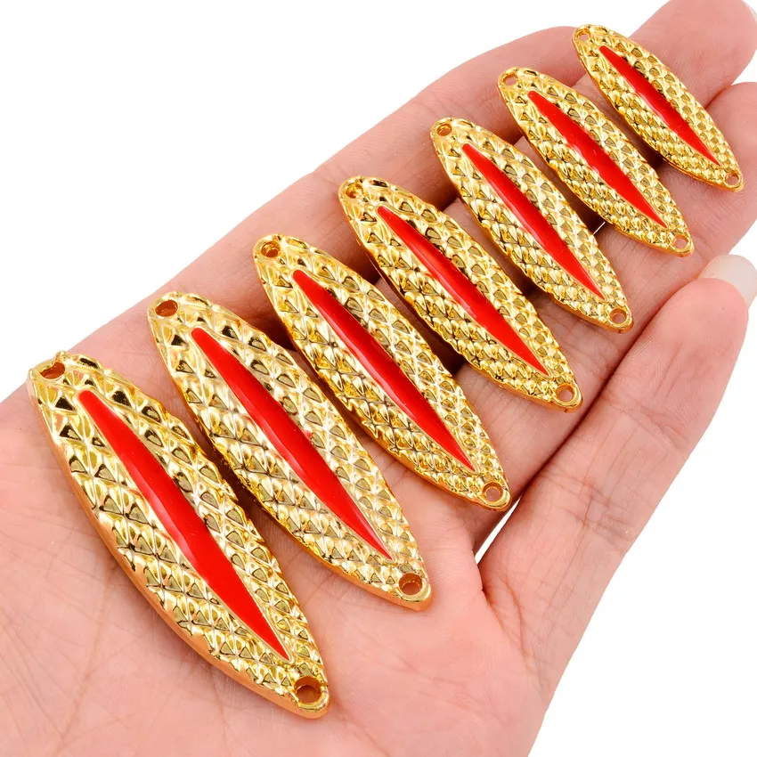 4 stücke Leuchtende Metall Ang – Fishing Lure Spoon Bewertung und Preis