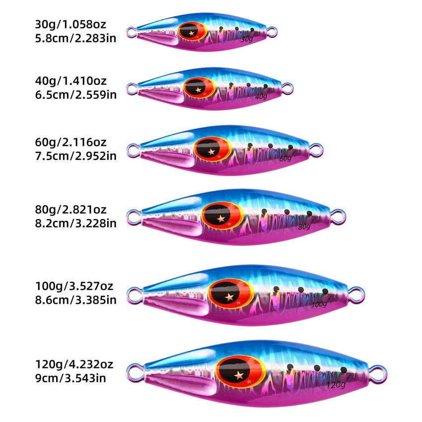 8 teile/los Metall Jig Angeln  – Fishing Lure Spoon Bewertung und Preis
